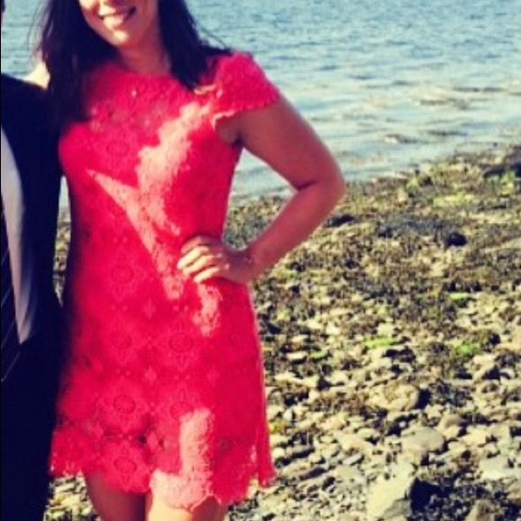 Ali Ra lace pink dress. Size 8 - Picture 8 of 8